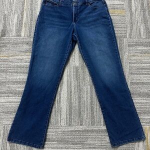 Style & Co. Women's Tummy Control Modern Boot Cut Blue Jeans